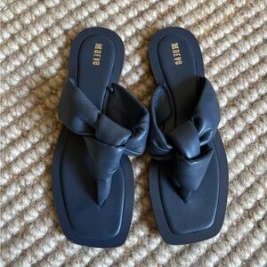 Maeve Anthropologie Women's Blue Knot Sandals